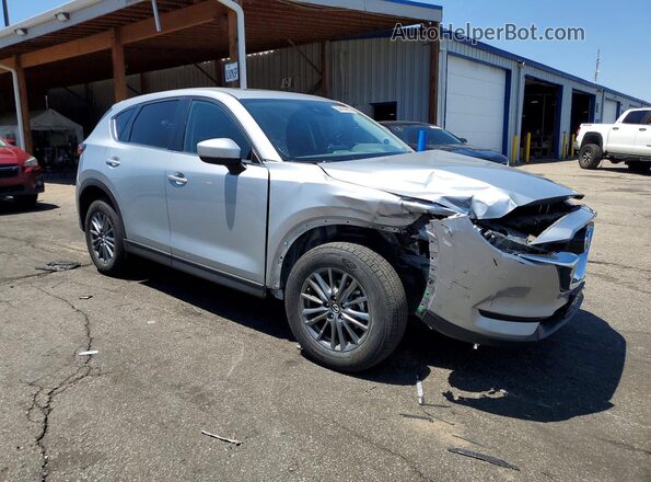 JM3KFBCL5H0199445 2017 MAZDA CX-5 Серебряный Передняя правая четверть