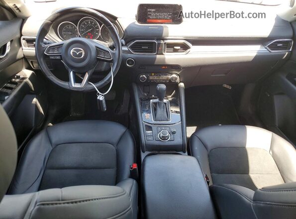 JM3KFBCL5H0199445 2017 MAZDA CX-5 Серебряный Вид панели приборов