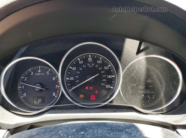JM3KFBCL5H0199445 2017 MAZDA CX-5 Серебряный Вид щитка приборов