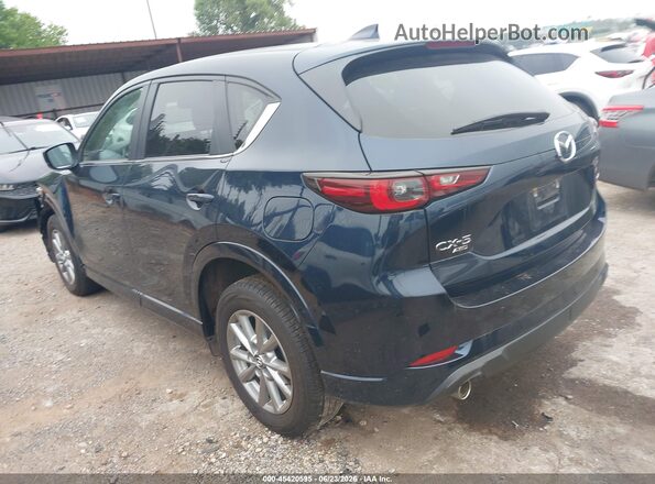 JM3KFBCL5S0674549 2025 MAZDA CX-5 Синий Задняя левая четверть