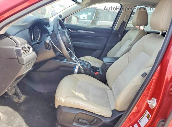 JM3KFBCL6H0221596 2017 MAZDA CX-5 Red წინა სალონის ხედი