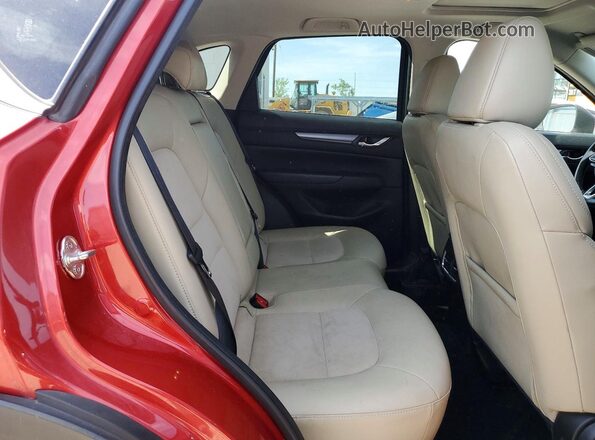 JM3KFBCL6H0221596 2017 MAZDA CX-5 Red უკანა სალონის ხედი
