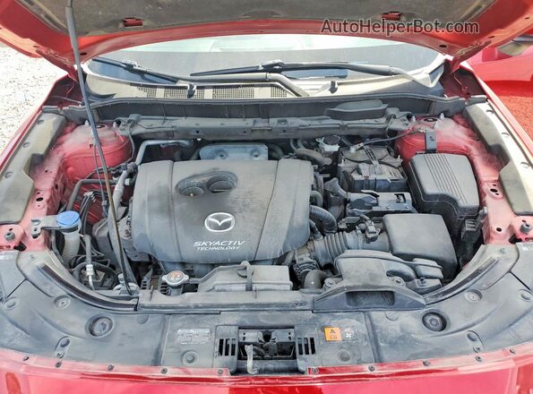 JM3KFBCL6H0221596 2017 MAZDA CX-5 Red ძრავის განყოფილების ხედი