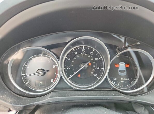 JM3KFBCL6S0610780 2025 MAZDA CX-5 Blue Widok zestawu wskaźników