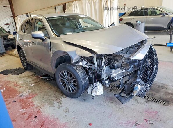 JM3KFBCL7H0160016 2017 MAZDA CX-5 Серебряный Передняя правая четверть