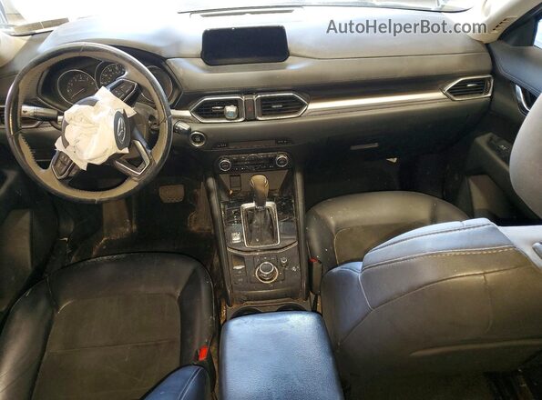 JM3KFBCL7H0160016 2017 MAZDA CX-5 Серебряный Вид панели приборов