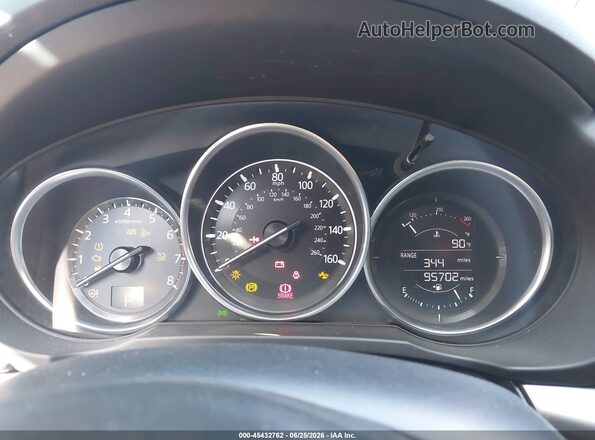 JM3KFBCL7H0168052 2017 MAZDA CX-5 Black უკანა სავარძლების ხედი