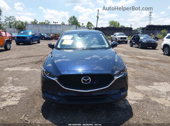 JM3KFBCL7H0215189 2017 MAZDA CX-5 Blue Вид панелі приладів