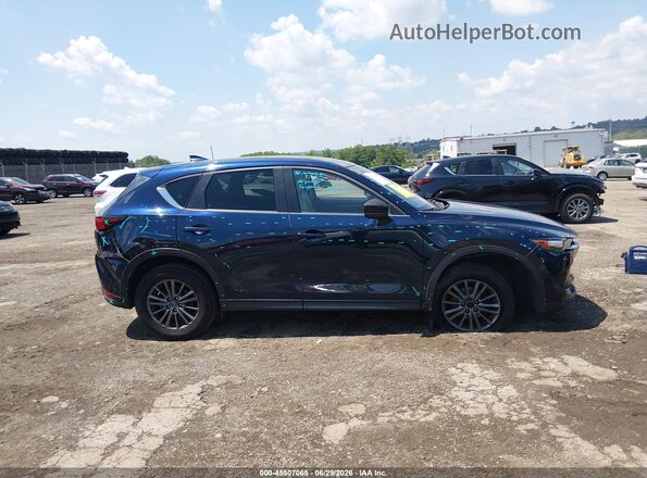 JM3KFBCL7H0215189 2017 MAZDA CX-5 Blue Вид щитка приладів