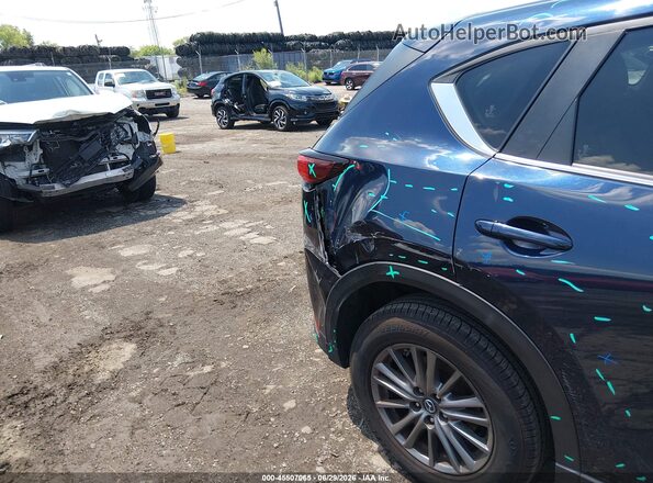 JM3KFBCL7H0215189 2017 MAZDA CX-5 Blue Вид спереду