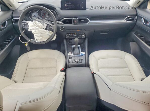 JM3KFBCL7S0628317 2025 MAZDA CX-5 White წინა პანელის ხედი