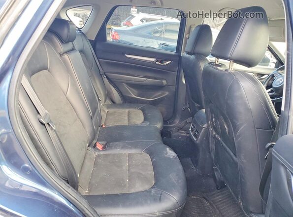 JM3KFBCL8H0107938 2017 MAZDA CX-5 Blue Rear seats view