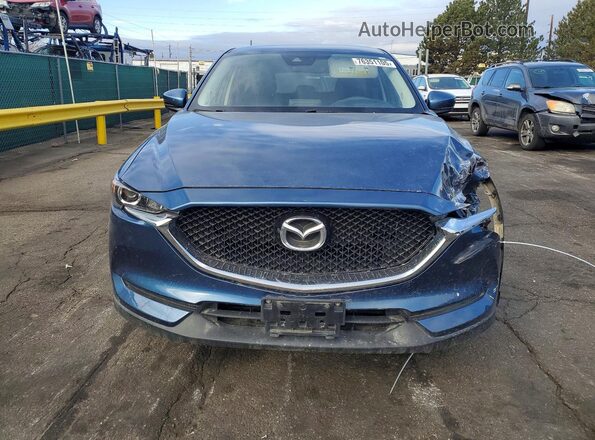 JM3KFBCL8H0107938 2017 MAZDA CX-5 Blue Front view