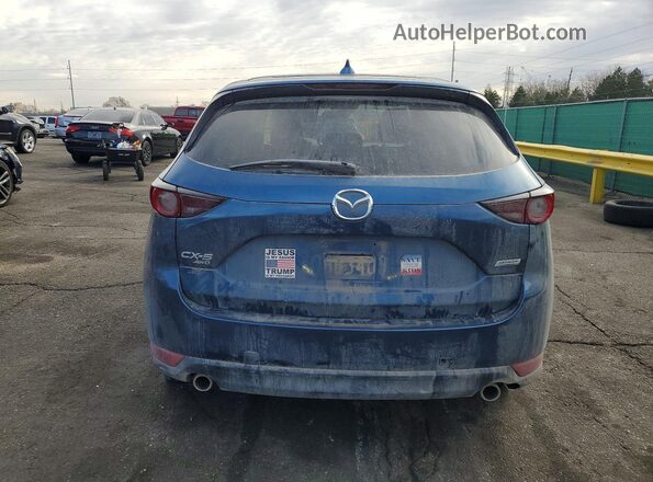 JM3KFBCL8H0107938 2017 MAZDA CX-5 Blue Rear view