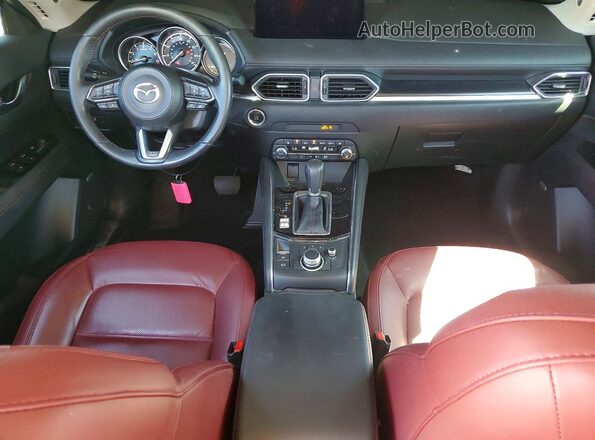 JM3KFBCL8R0425687 2024 MAZDA CX-5 Gray Dashboard view