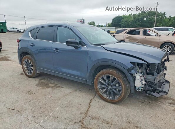 JM3KFBCL8R0513302 2024 MAZDA CX-5 Blue Delantero derecho
