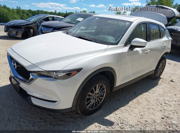 JM3KFBCL9H0167761 2017 MAZDA CX-5 White წინა მარცხენა ხედი სამი მეოთხედიდან