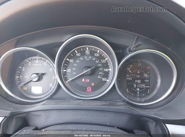 JM3KFBCL9H0168909 2017 MAZDA CX-5 Dark Blue უკანა სავარძლების ხედი