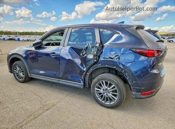 JM3KFBCL9H0184639 2017 MAZDA CX-5 Blue Задня ліва чверть