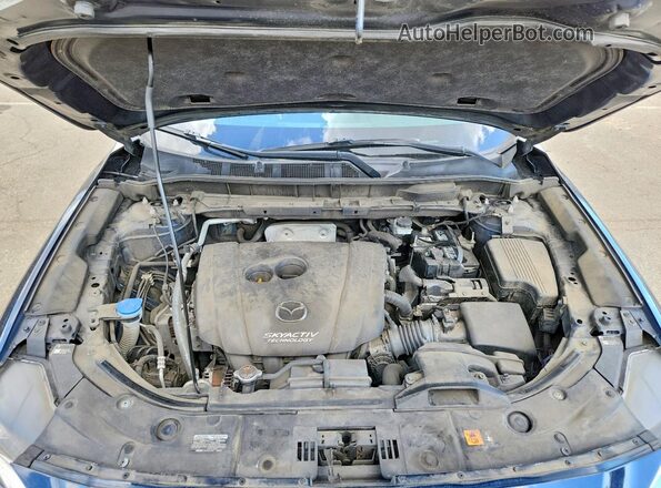 JM3KFBCL9H0184639 2017 MAZDA CX-5 Blue Вид підкапотного простору