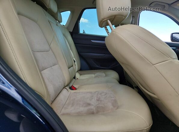 JM3KFBCL9H0184639 2017 MAZDA CX-5 Blue Вид задньої частини салону