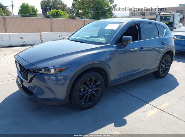 JM3KFBCL9R0498986 2024 MAZDA CX-5 Blue Առջևի ձախ երեք քառորդ տեսարան