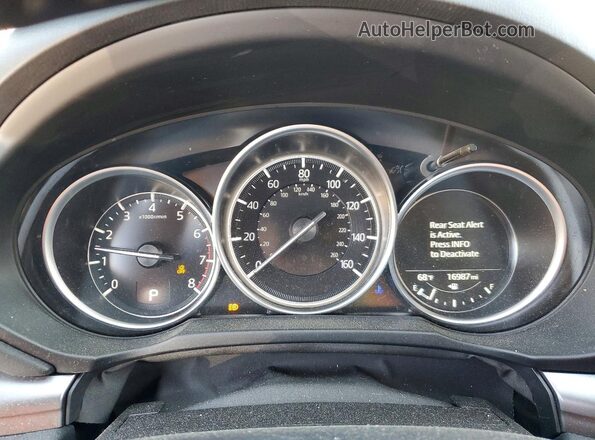 JM3KFBCL9S0636693 2025 MAZDA CX-5 Red ხელსაწყოთა პანელის ხედი