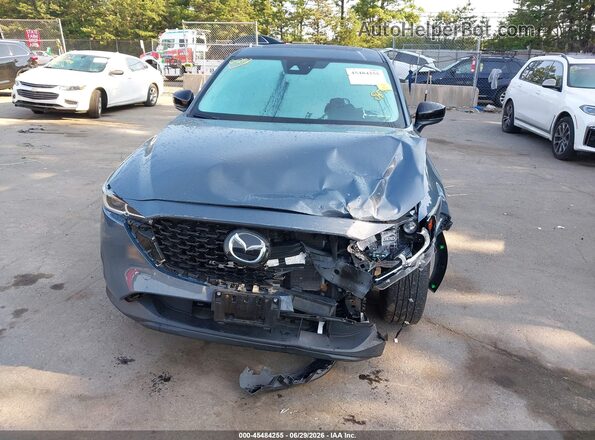 JM3KFBCLXR0434701 2024 MAZDA CX-5 Blue Widok z przodu