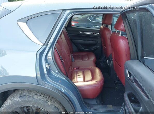 JM3KFBCLXR0434701 2024 MAZDA CX-5 Blue Widok naklejki z numerem VIN