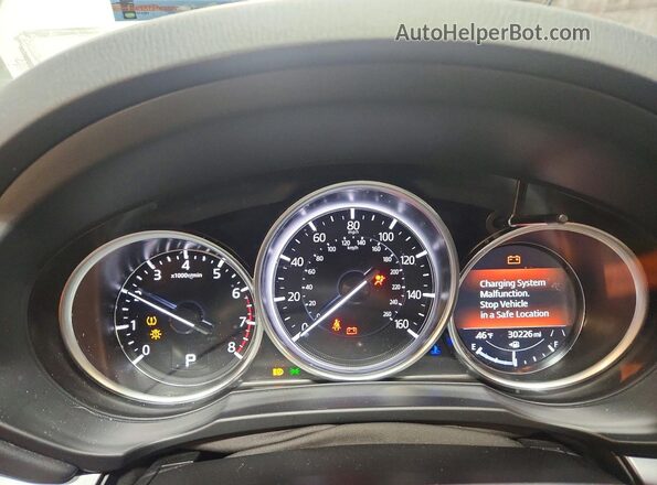 JM3KFBCLXR0533065 2024 MAZDA CX-5 Белый Вид щитка приборов