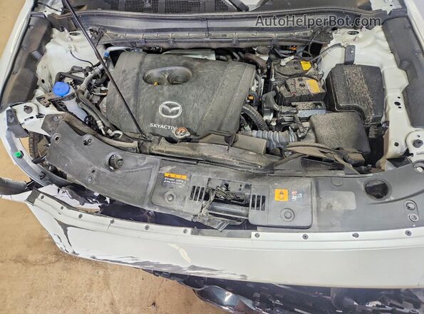 JM3KFBCLXR0533065 2024 MAZDA CX-5 Белый Вид подкапотного пространства