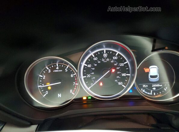 JM3KFBCLXS0682565 2025 MAZDA CX-5 Black Widok zestawu wskaźników