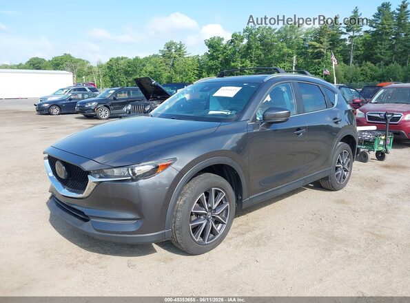 JM3KFBCM0J0356281 2018 MAZDA CX-5 Gray Przód lewy