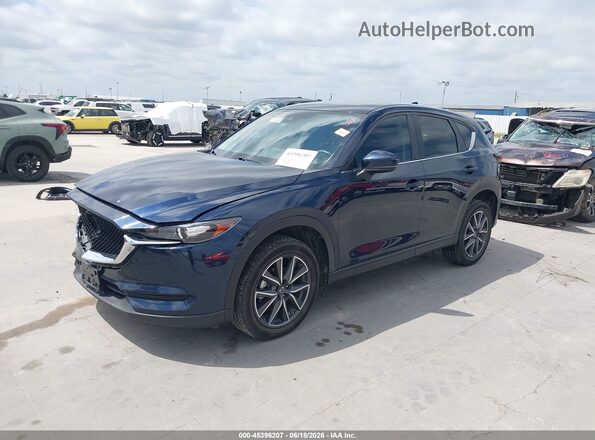 JM3KFBCM0J0393217 2018 MAZDA CX-5 Blue Przód lewy