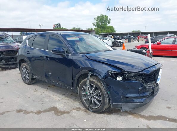 JM3KFBCM0J0393217 2018 MAZDA CX-5 Blue Widok z przodu