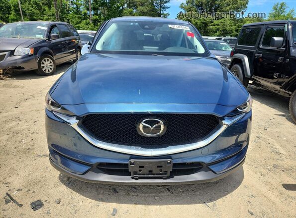JM3KFBCM0L0801539 2020 MAZDA CX-5 Blue Widok z przodu