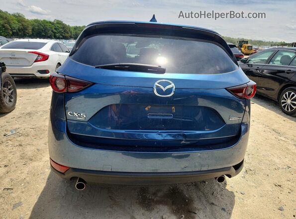 JM3KFBCM0L0801539 2020 MAZDA CX-5 Blue Widok z tyłu