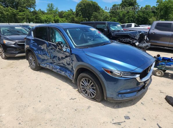 JM3KFBCM0L0801539 2020 MAZDA CX-5 Blue Przód prawy