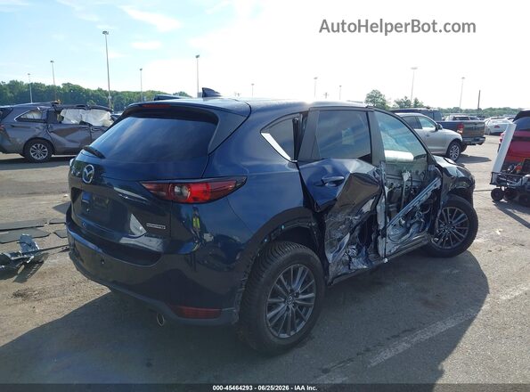 JM3KFBCM0M1335705 2021 MAZDA CX-5 Dark Blue Trasero derecho