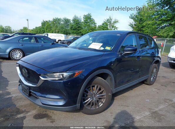 JM3KFBCM0M1335705 2021 MAZDA CX-5 Dark Blue Vista tres cuartos delantera izquierda