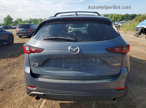 JM3KFBCM0N0635381 2022 MAZDA CX-5 Blue Rear view