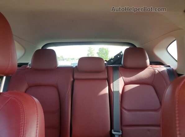JM3KFBCM0N0635381 2022 MAZDA CX-5 Blue Rear seats view