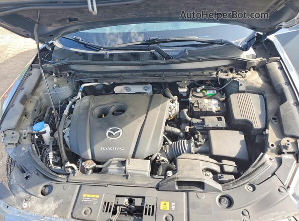 JM3KFBCM0N0635381 2022 MAZDA CX-5 Blue Engine compartment view
