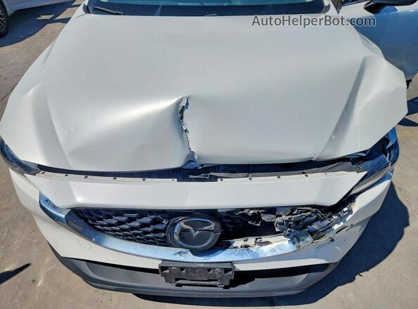 JM3KFBCM0P0236716 2023 MAZDA CX-5 White Widok wnętrza z tyłu
