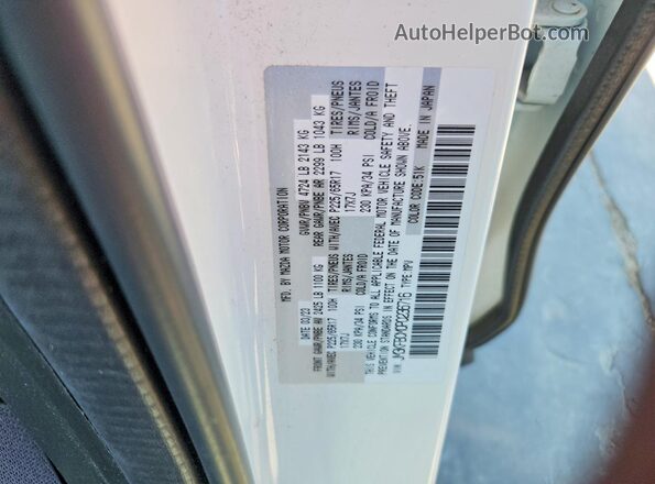 JM3KFBCM0P0236716 2023 MAZDA CX-5 White Widok komory silnika