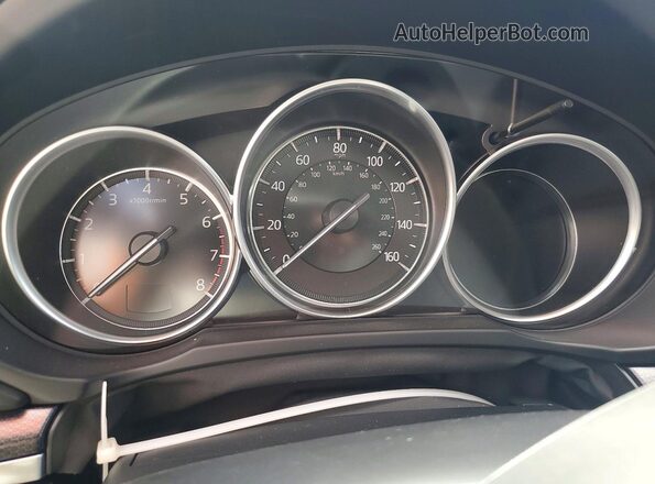 JM3KFBCM0S0734441 2025 MAZDA CX-5 Черный Вид щитка приборов