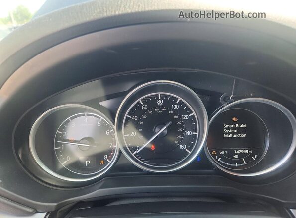 JM3KFBCM1K0652198 2019 MAZDA CX-5 Серый Вид щитка приборов