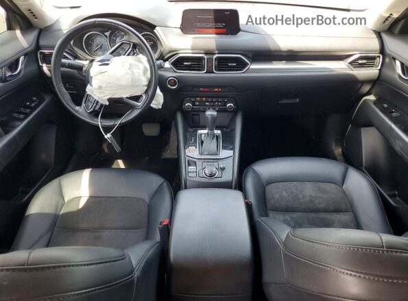 JM3KFBCM1K1559336 2019 MAZDA CX-5 Blue Առջևի վահանակի տեսք