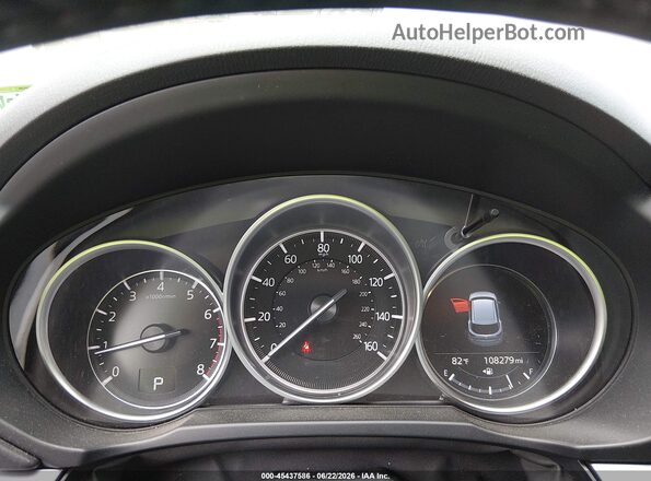 JM3KFBCM1L0733395 2020 MAZDA CX-5 Navy Вид задніх сидінь