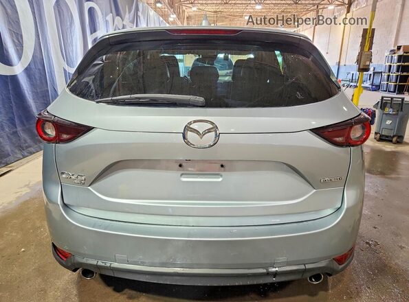 JM3KFBCM1L0775002 2020 MAZDA CX-5 Gray Rear view